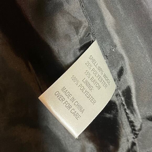 MARVIN RICHARDS / wool blend military long coat - Picture 9 of 11